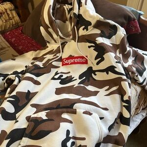 Supreme Brown Camo Hoodie